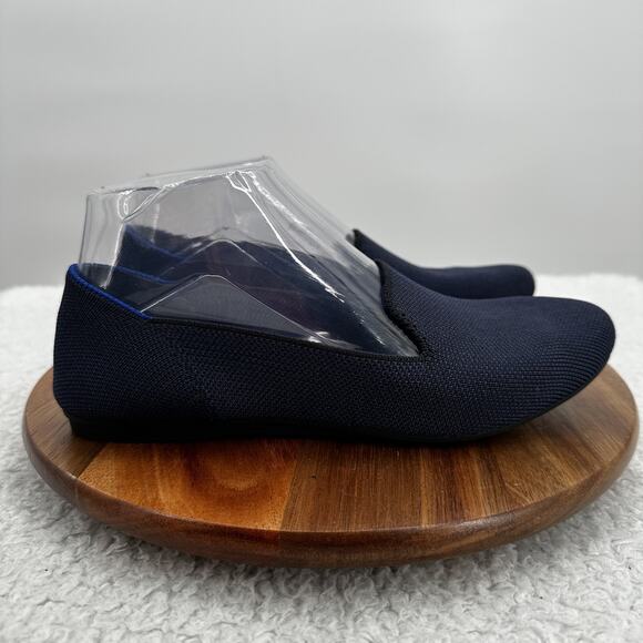 Rothys The Loafer Shoes Womens Size 6.5 Knit Flats Washable Sustainable Eco - Picture 1 of 10